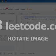 Разбор задачи 48 Leetcode Com Rotate Image Решение на C