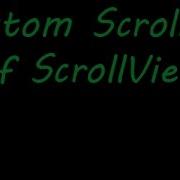 Custom Scrollbar Of ScrollView In Android