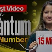 BEST Video On QUANTUM NUMBERS In 15 Mins Structure Of Atom Class 11 Chemistry Tapur Ma Am