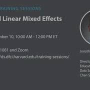 Generalized Linear Mixed Effects Models