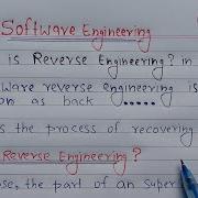 What Is Reverse Engineering Software Engineering Learncoding