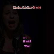 Glee Maybe This Time Karaoke Instrumental With Echo