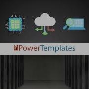 Cloud Computing PowerPoint Animation Slide Sample