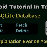 Android App With SQLite Database Tamil Sqlite With Android CRUD Tamil Insert And Fetch