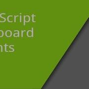 События клавиатуры JavaScript