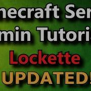 Minecraft Admin How To Lockette UPDATED FREE