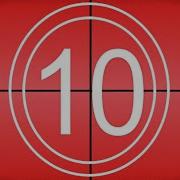 Digital Countdown Timer 10seconds With Sound Effect