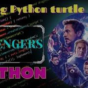 Avengers Logo Using Python Turtle Code Graphics Python Programming Hub