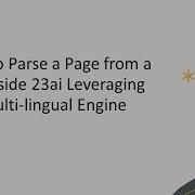 How To Parse A Page From A PDF Inside 23ai Leveraging The Multi Lingual Engine
