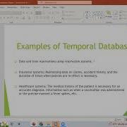 Temporal Databases