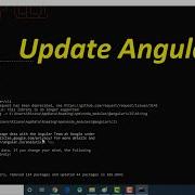 How To Update Angular Cli