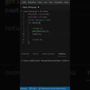 Input String Containing Spaces C
