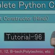 Set Constructor In Python Hindi Tutorial 96