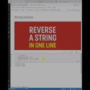 Pro Tip One Line String Reversal Palindrome Check In Python