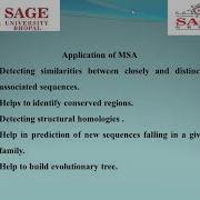 Multiple Sequence Alignment Using Clustal Omega Dr Anjusha Mune