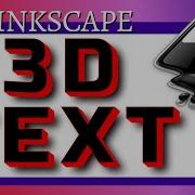 Inkscape 3D Text Effect Pop Out 3D Text In Inkscape