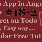 Todo App In Angular Angular Project Todo Notes Store Notes Store Project In Angular Part 2 2020