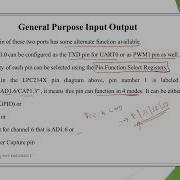 EC8791 Embedded And Real Time Systems Unit 2 LPC2148 GPIO Part 2