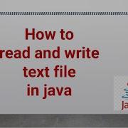 How To Read And Write Text File In Java Youtube Javaprogramminglanguage Java