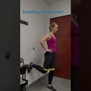 Standing Fire Hydrant For Great Glute Activation Laws Of Motion Physical Therapy Scottsdale