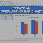 How To Create An Overlapping Bar Chart In Google Sheets