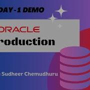 Oracle SQL PLSQL Demo Day 1 Oracle Introduction Live With Our Students