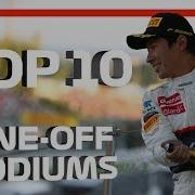 Top 10 One Off Podiums In F1