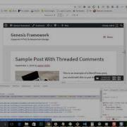 Inline Mobile Responsive Menu In Genesis Sample