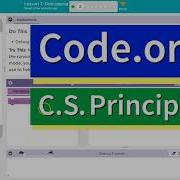 Code Org Lesson 6 1 Debugging Tutorial With Answers Unit 3 CS Principles