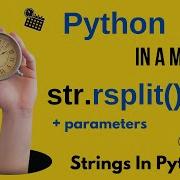 Str Rsplit Sep None Maxsplit 1 Split Python Strings From Right By Separator