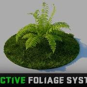 Interactive Foliage System Unreal Engine 5 4