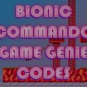 Bionic Commando NES Game Genie Invincibility Unlimited Lives And More