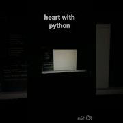 Make A Heart Using Python Turtle Shorts Turtle Python Heart