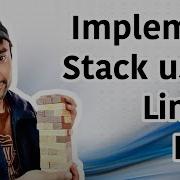 How To Implement A Stack Using A Linked List Step By Step With Animations Study Algorithms