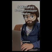 5 Mistakes Developers Generally Makes Shorts Dev Developer