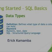 Microsoft SQL Database Data Types