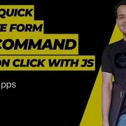 Open Quick Create Form On Command Button Click JS Power Apps