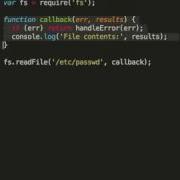 Node Tuts Episode II The Standard Callback Pattern
