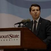 Adam Coffman Student Body President New Student Convocation 2016