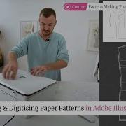 Простая оцифровка бумажных выкроек в Adobe Illustrator