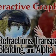 Interactive Graphics 24 Refractions Transparency Blending Alpha Testing