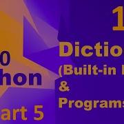 Dictionary Built In Function Programs Computer Science Chapter 10 Class 11