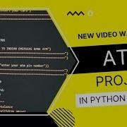 ATM PROGRAM In Python Language In Hindi Python Programming Shorts Atm Easytoturial