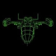 Space Squad Spaceship Wireframe