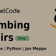 Climbing Stairs Dynamic Programming Leetcode 70 Python