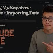 How I Built My Directory S Supabase Database And Imported Data In Claude Code Step By Step