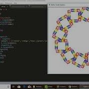 Python Turtle Graphics Rainbow Square Of Squares