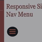 Responsive Sidebar Nav Menu Using HTML CSS JavaScript