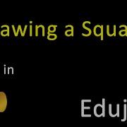 01 Python Drawing A Square Edujo