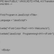 Document Write And Writeln Code In JavaScript